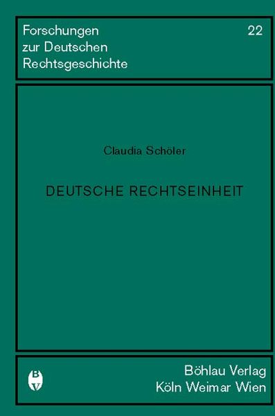 Produktbild: Deutsche Rechtseinheit