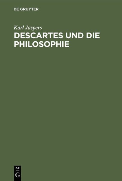 Produktbild: Descartes und die Philosophie