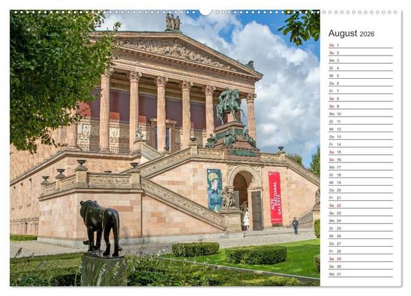 Produktbild: Berlin-Zentrum - Der Planer (Wandkalender 2026 DIN A2 quer), CALVENDO Monatskalender