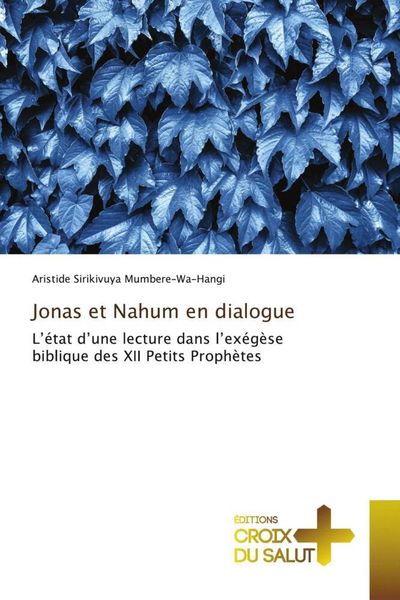 Produktbild: Jonas et Nahum en dialogue