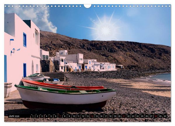 Produktbild: Fuerteventura - Hart am Wind (Wandkalender 2026 DIN A3 quer), CALVENDO Monatskalender