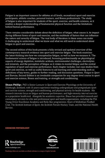 Produktbild: Fatigue in Sport and Exercise