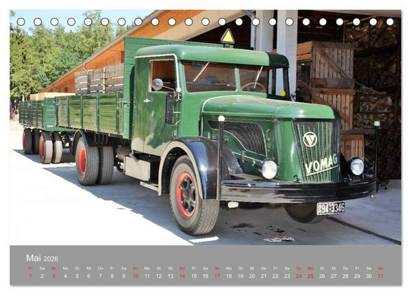Produktbild: Oldtimer - L K W (Tischkalender 2026 DIN A5 quer), CALVENDO Monatskalender