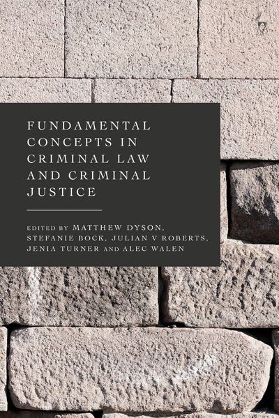 Produktbild: Fundamental Concepts in Criminal Law and Criminal Justice