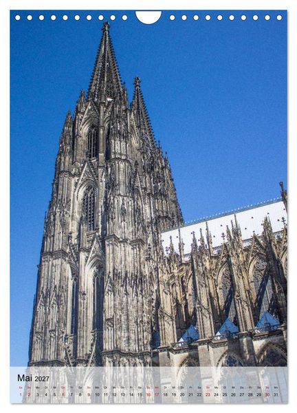 Produktbild: Geschichtstr&auml;chtiges K&ouml;ln (Wandkalender 2027 DIN A4 hoch), CALVENDO Monatskalender