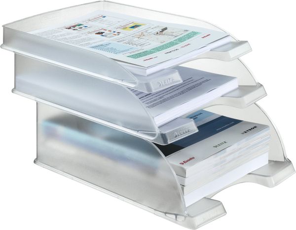 Produktbild: LEITZ&reg; Briefkorb Plus frozen, frost