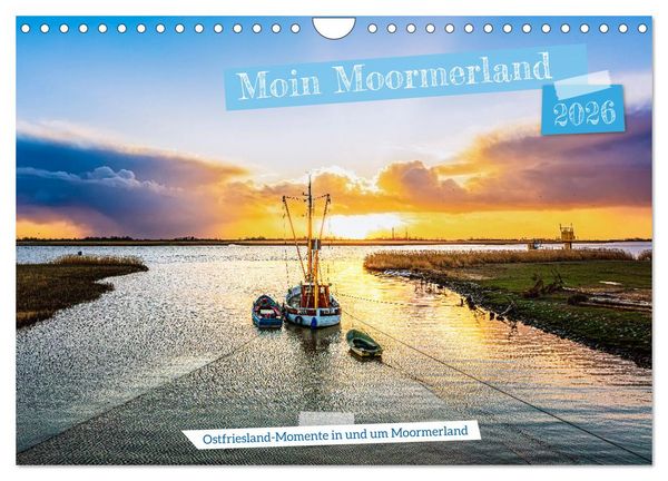 Produktbild: Moin Moormerland (Wandkalender 2026 DIN A4 quer), CALVENDO Monatskalender