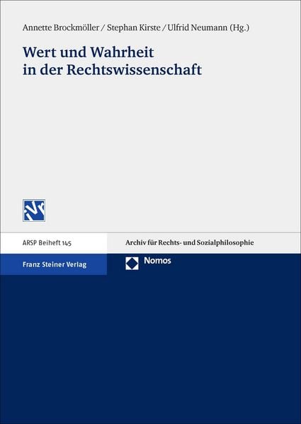 Produktbild: Wert und Wahrheit in der Rechtswissenschaft