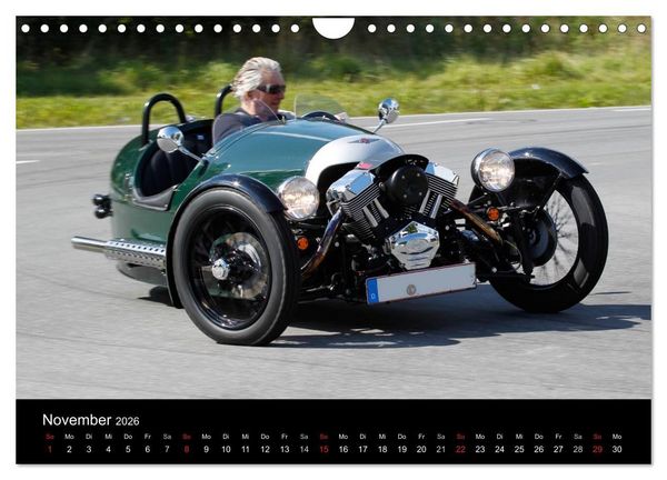 Produktbild: Morgan... der letzte seiner Art (Wandkalender 2026 DIN A4 quer), CALVENDO Monatskalender