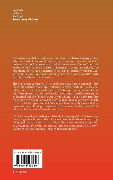 Produktbild: Geomechanics of Failures