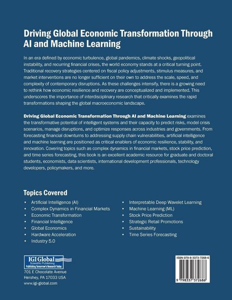 Produktbild: Driving Global Economic Transformation Through AI and Machine Learning