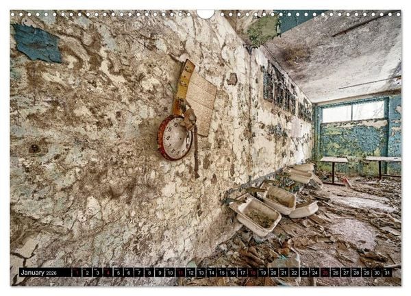 Produktbild: Chernobyl - The exclusion zone (Wall Calendar 2026 DIN A3 landscape), CALVENDO 12 Month Wall Calendar