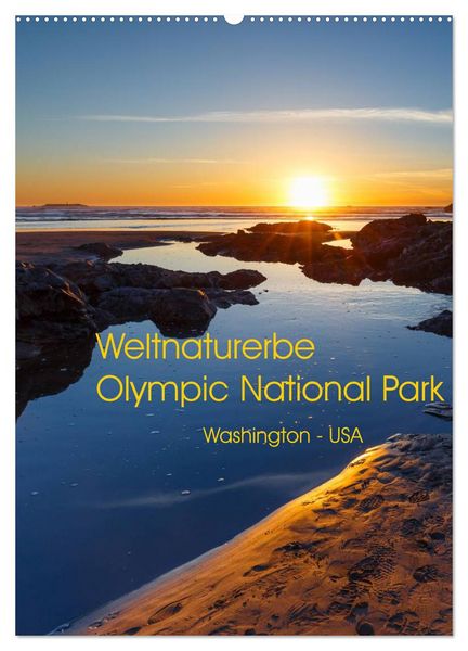 Produktbild: Weltnaturerbe Olympic National Park (Wandkalender 2026 DIN A2 hoch), CALVENDO Monatskalender