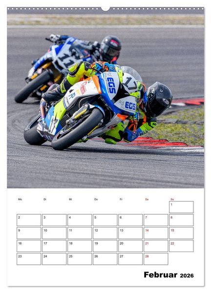 Produktbild: SuperBikes (hochwertiger Premium Wandkalender 2026 DIN A2 hoch), Kunstdruck in Hochglanz