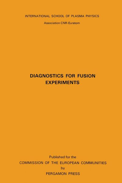 Produktbild: Diagnostics for Fusion Experiments