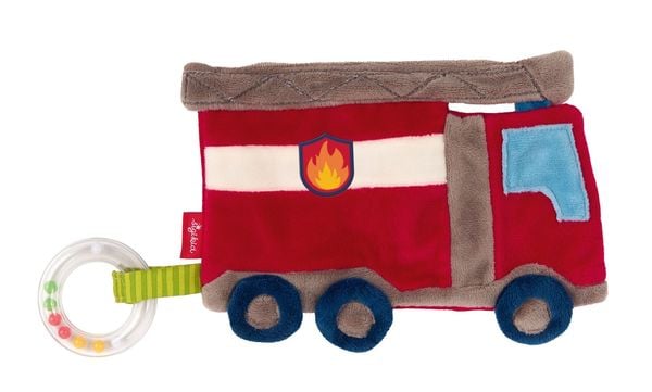 Produktbild: sigikid 42304 - Knistertuch Feuerwehr Kinderbunt, Aktiv-Schnuffeltuch