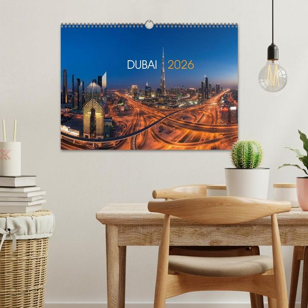 Produktbild: DUBAI - 2026 (Wandkalender 2026 DIN A3 quer), CALVENDO Monatskalender