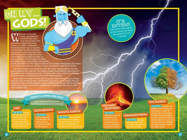 Produktbild: Weird But True! Know-It-All Greek Mythology