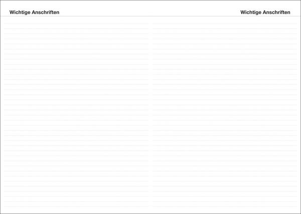 Produktbild: Terminer A5, Leder schwarz 2027
