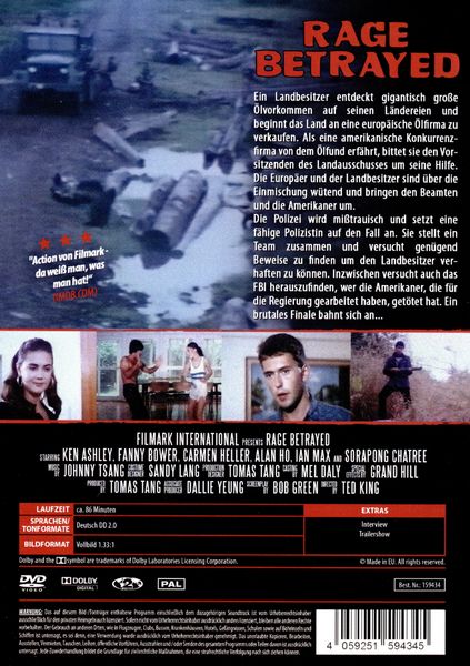 Produktbild: Rage Betrayed - Limited Edition auf 500 St&uuml;ck