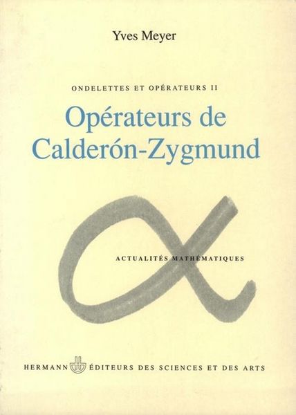 Produktbild: Ondelettes et op&eacute;rateurs, Volume 2