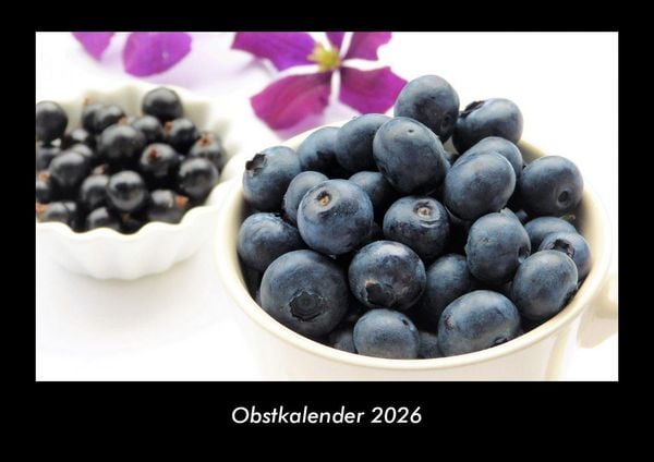 Obstkalender 2026 Fotokalender DIN A3