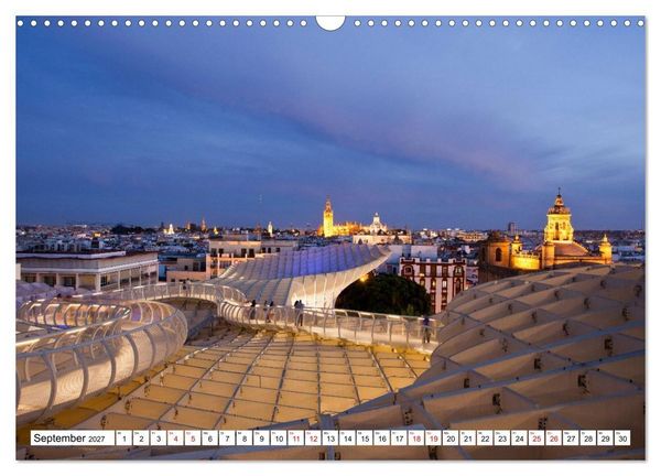 Produktbild: Momente einer Reise - Andalusien (Wandkalender 2027 DIN A3 quer), CALVENDO Monatskalender