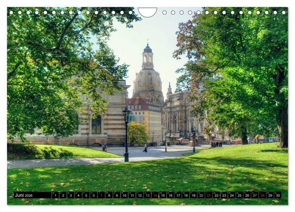 Produktbild: Dresden Die Perle an der Elbe (Wandkalender 2026 DIN A4 quer), CALVENDO Monatskalender