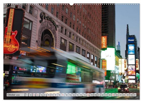 Produktbild: New York - Stadt deiner Tr&auml;ume (Wandkalender 2026 DIN A2 quer), CALVENDO Monatskalender