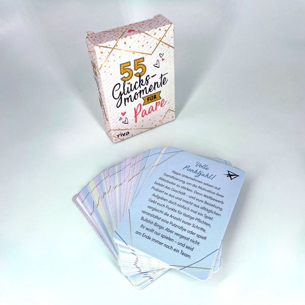 Produktbild: 55 Gl&uuml;cksmomente f&uuml;r Paare