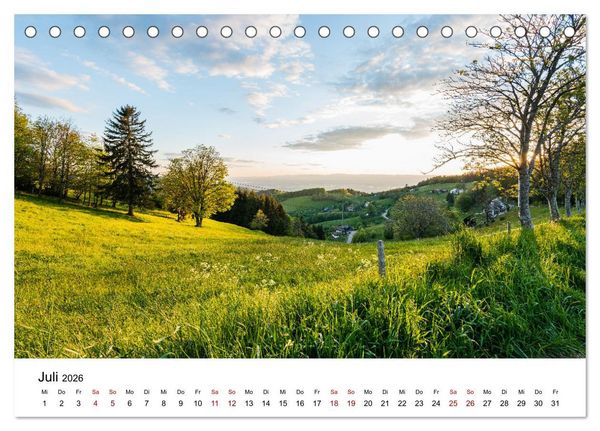 Produktbild: Freiburg, Drumherum (Tischkalender 2026 DIN A5 quer), CALVENDO Monatskalender