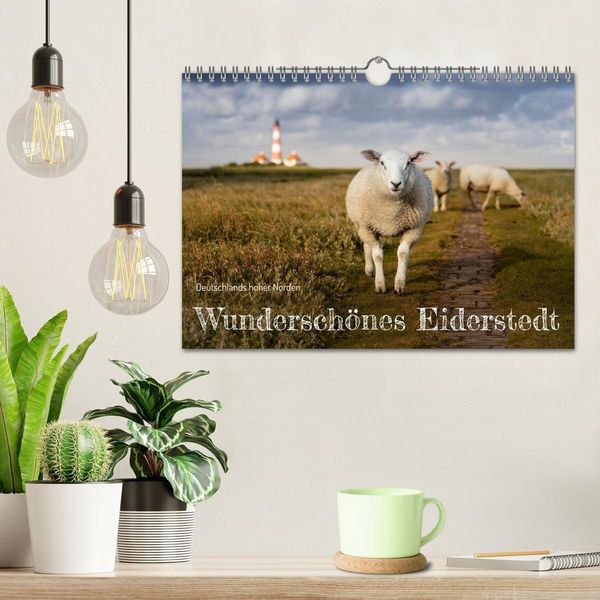 Produktbild: Wundersch&ouml;nes Eiderstedt (Wandkalender 2026 DIN A4 quer), CALVENDO Monatskalender