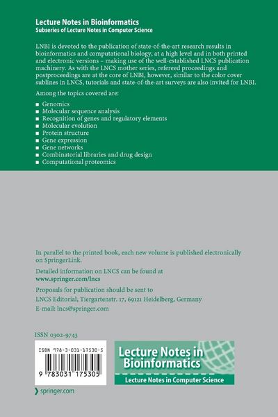 Produktbild: Computational Advances in Bio and Medical Sciences