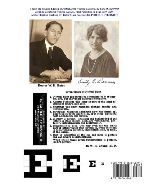 Produktbild: The Bates Method for Better Eyesight Without Glasses