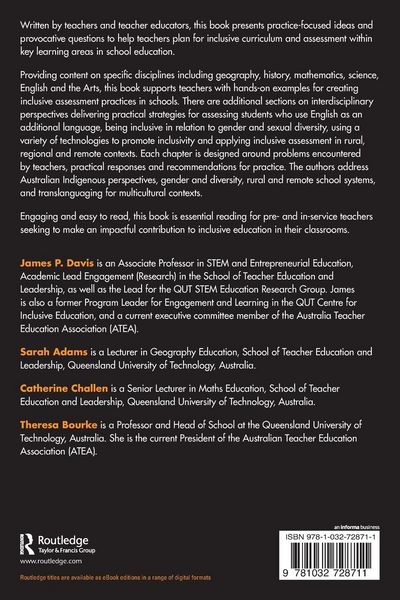 Produktbild: Designing Inclusive Assessment in Schools