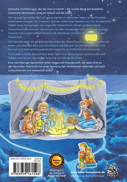 Produktbild: Mikkel und das Wunschtuch der Nisse - Neue D&auml;nemark-Wichtel-Abenteuer