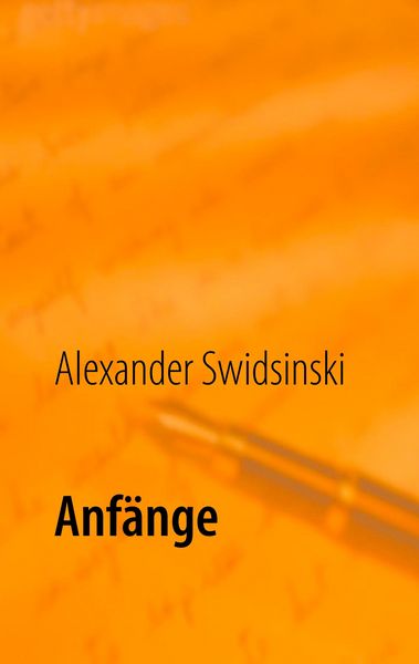 Produktbild: Anf&auml;nge