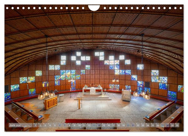 Produktbild: Bremer Kirchen von Innen (Wandkalender 2026 DIN A4 quer), CALVENDO Monatskalender