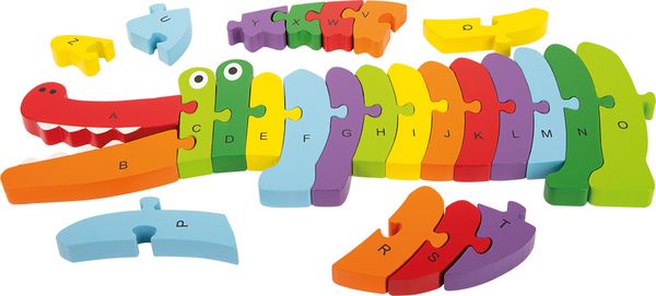 Produktbild: Puzzle Krokodil ABC (Kinderpuzzle)
