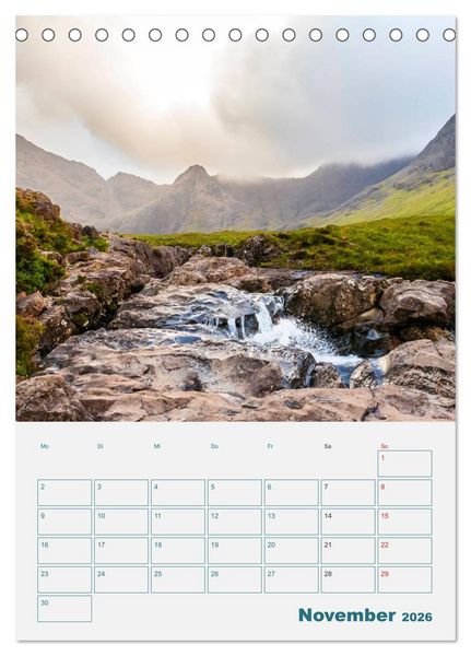 Produktbild: Isle of Skye - Raues Inselparadies (Tischkalender 2026 DIN A5 hoch), CALVENDO Monatskalender
