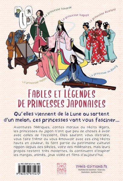 Produktbild: Fables et l&eacute;gendes de princesses japonaises