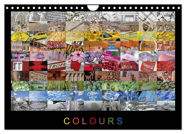 Produktbild: Colours (Wandkalender 2026 DIN A4 quer), CALVENDO Monatskalender