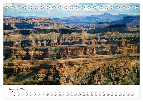 Produktbild: Namibia - Magie der Weite (Tischkalender 2026 DIN A5 quer), CALVENDO Monatskalender