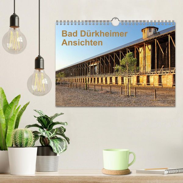 Produktbild: Bad D&uuml;rkheimer Ansichten (Wandkalender 2026 DIN A4 quer), CALVENDO Monatskalender