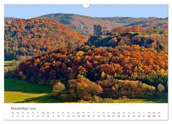 Produktbild: Wunderbare Fr&auml;nkische Schweiz (Wandkalender 2026 DIN A3 quer), CALVENDO Monatskalender
