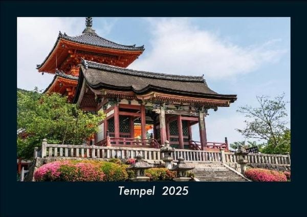 Produktbild: Tempel 2025 Fotokalender DIN A5