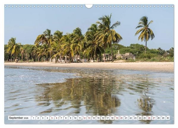 Produktbild: Traumstr&auml;nde in Gambia (Wandkalender 2026 DIN A3 quer), CALVENDO Monatskalender