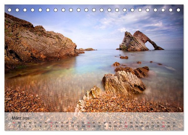 Produktbild: Scotland (Tischkalender 2026 DIN A5 quer), CALVENDO Monatskalender
