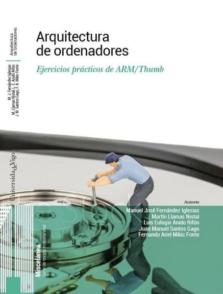 Produktbild: Arquitectura de ordenadores : ejercicios pr&aacute;cticos de ARM-Thumb