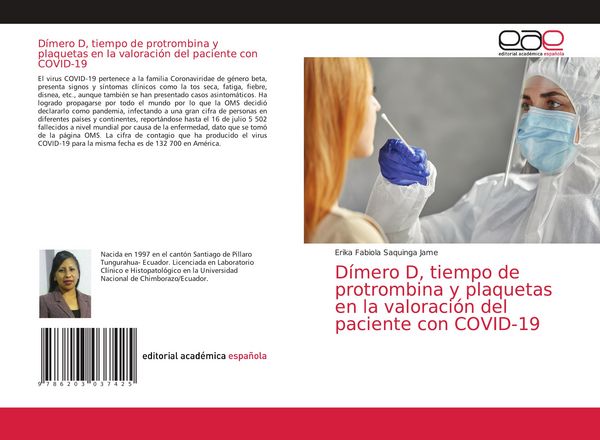 Produktbild: D&iacute;mero D, tiempo de protrombina y plaquetas en la valoraci&oacute;n del paciente con COVID-19
